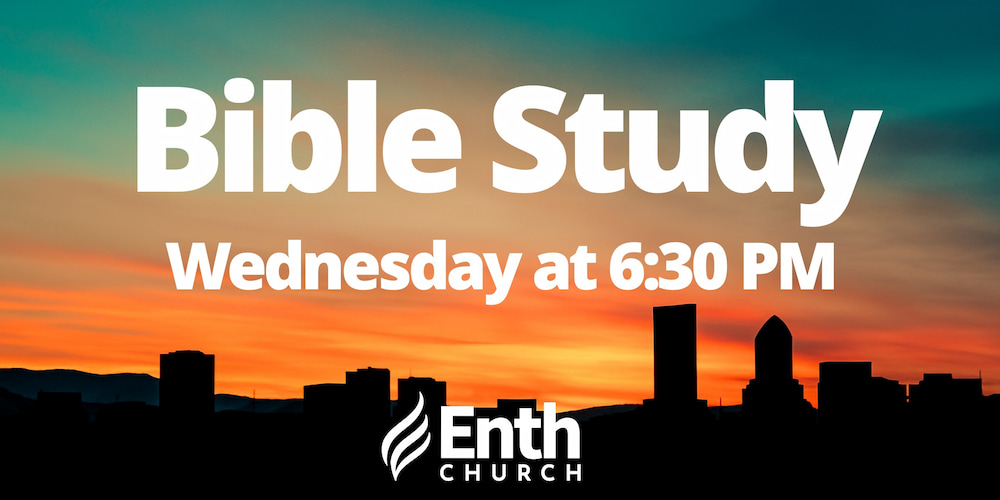 New Updated Wednesday Bible Study Flyer